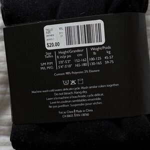 RW&CO Fleece Lined Tights M/L